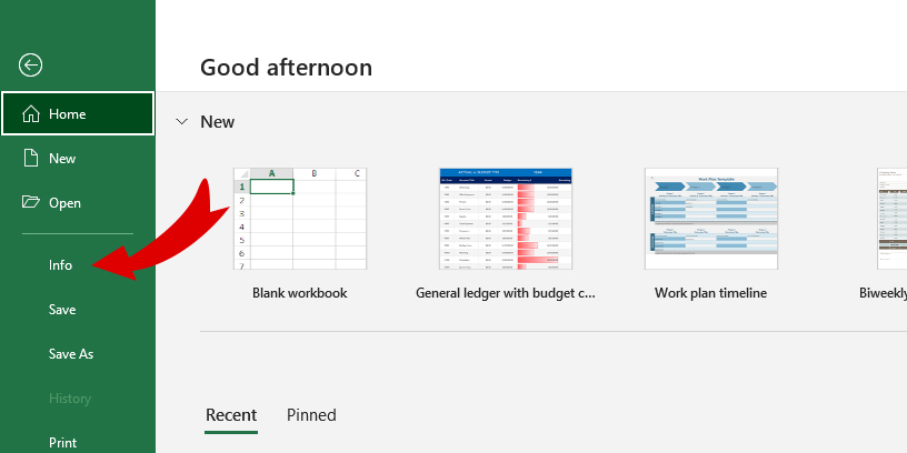 how to create a password protected excel file