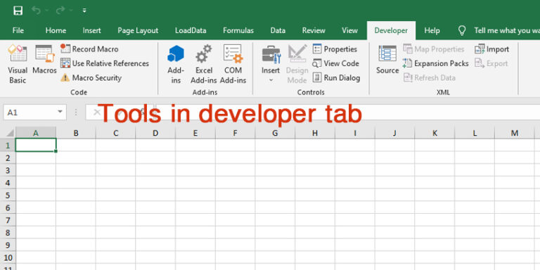How to show the developer tab in Excel - I FIX PROBLEM